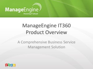- ManageEngine