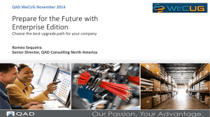 Prepare for the Future with Enterprise Edition.