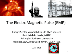 EMP Vulnerabilities in Energy Sector: Threats & Countermeasures