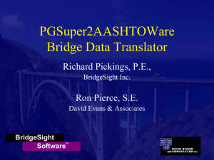 PGSuper2AASHTOWare