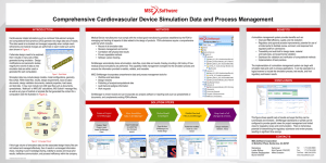 Simulation Data & Process Management for FDA