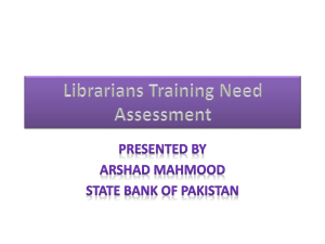 What is Training Need Assessment