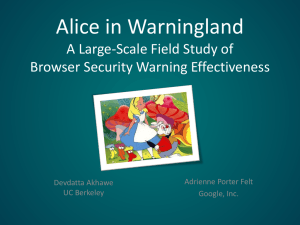 Bridging the Gap in Computer Security Warnings