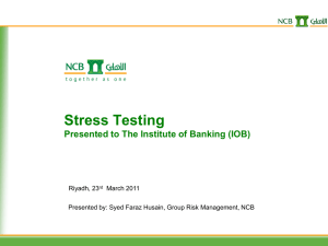 STRESS TESTING