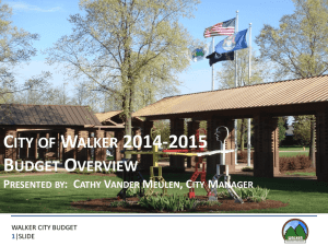 1 - City of Walker, Michigan