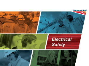 Electrical Safety Lifesaving Rules - Network Rail