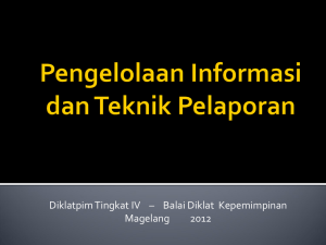 Teknologi Informasi dalam Pemerintahan