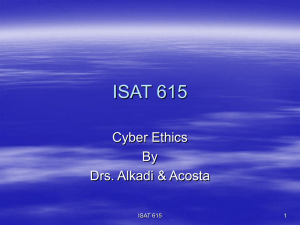 ISAT 615