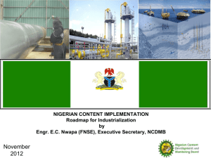 DPR HSE Deck final - Oil & Gas HSE Conference