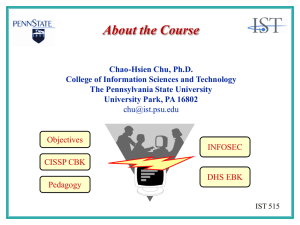 Domains of CISSP CBK