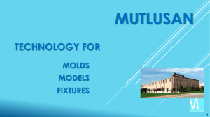 POLYURETHANE MOLDING TOOLS VACUUM