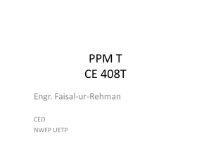 PPM Lecture 1 – Project, Operational Work, Strategic Planning