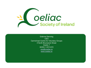 Economic benefit of catering gluten free