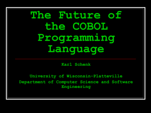 The Future of COBOL Programming Language