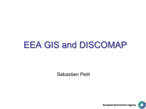 GIS @ EEA