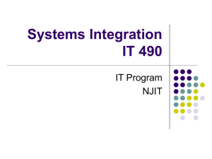 Systems Integration: EAI, Integration Types & Approaches