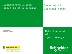 PowerLogic® Enercept Meter