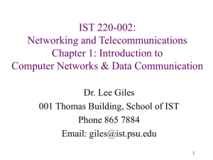 Computer Networks & Data Communication Intro