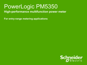PowerLogic PM5350: High-Performance Power Meter