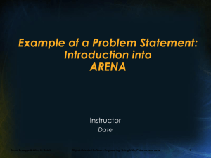 Introduction into ARENA
