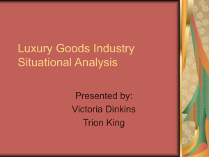 Luxury Goods