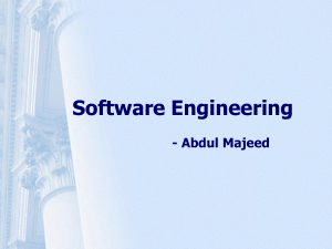 Software Engineering