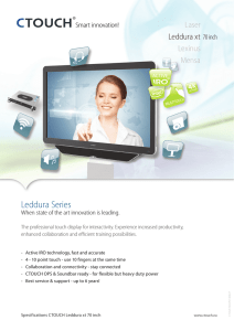 Leddura xt 70inch