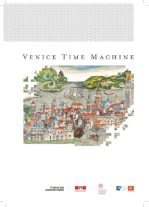 Venice Time Machine Brochure