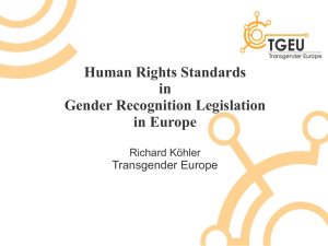 Transgender and Discrimination