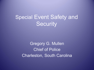 Special Event Planning