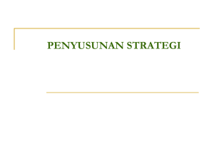 MANAJEMEN STRATEGI dan KINERJA BISNIS FO312