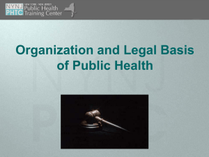 Slides for Module 3 - Empire State Public Health Training Center