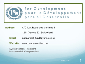 September 2013 presentation