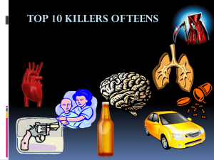 Top 10 Killers of Teens: Leading Causes of Teen Death