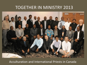 International Priests in America