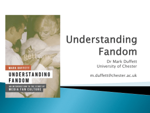 Understanding Fandom