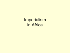 White Man`s Burden