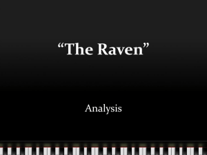 "The Raven" Analysis: Sound Devices & Symbolism
