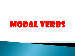 MODAL-VERBS