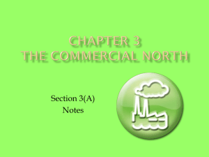 Chapter 3 The Commercial North