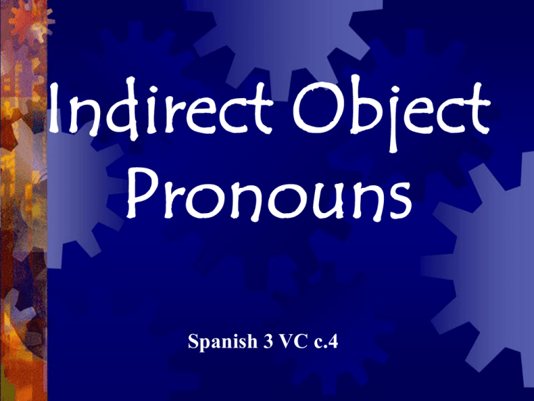 indirect-object-pronouns