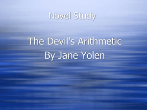 The Devil's Arithmetic Novel Study Guide