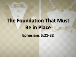 Notes - Concord Baptist Church
