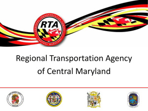 Central Maryland Regional Transit Facility