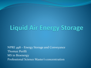 Cryogenic Energy Storage