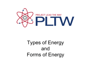 Types and Forms of Energy: A Comprehensive Overview