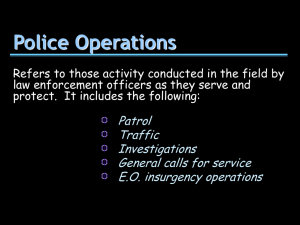 Police Operations