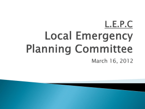 Power Point Presentation - Lake County Safety Council