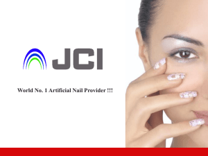 The world`s largest manufacturer of artificial nails