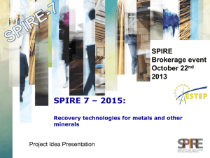 VOESTALPINE - Recovery technologies for metals and